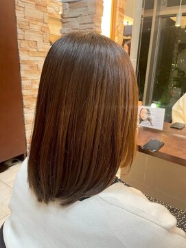 ルページ 千葉(lpage) 髪質改善/顔周りレイヤーカット/グレージュ[千葉/千葉駅]