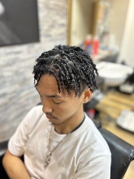 浦安/針金パーマ/スパイキーアフロ