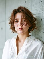 アンドレイ 表参道(andrey)&nbsp;着物ヘア/大人ガーリー/ダークアッシュ/似合わせカット/表参道