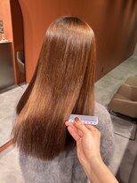 カルマ(KARMA) 縮毛×ブラウン