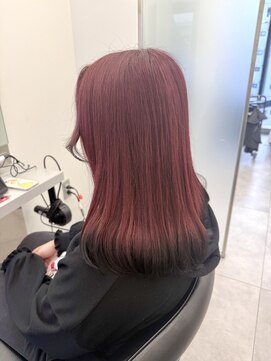 ゴウトゥデイシェアサロン 町田店(GO TODAY SHAiRE SALON) チェリーレッド/裾ブラック【町田】