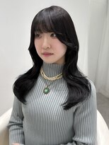 シーン(scene)&nbsp;【Misaki】透明感グレージュ×ミディアムレイヤー