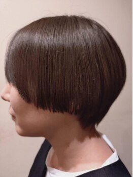 エスプラント(S.plant)の写真/乾かすだけでおさまり、手ぐしでもまとまる♪一人ひとりに合ったショートカットをご提案[ショート]