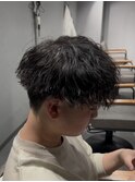 緩めツイストスパイラルパーマ