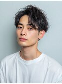 MEN’S/ニュアンスパーマ/ニュアンスウルフ/茗荷谷