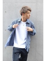 ロット 横浜(lot)&nbsp;ニュアンスパーマ×ツーブロック×スパイキーショート横浜