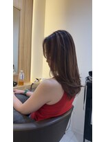 アトレ 南堀江店(attrait)&nbsp;ビンクベージュハイライト