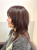 リング(ring)&nbsp;軽やかレイヤーのロングウルフ