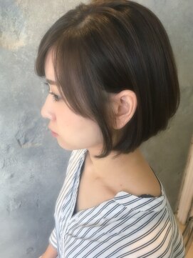 ヘアーデザイン ヴィフ(HAIR DESIGN vif) 秋におススメ☆ブルーバイオレットの耳かけショート