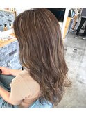 【offtheLipocean】Lee エアタッチハイライト×アッシュベージュ