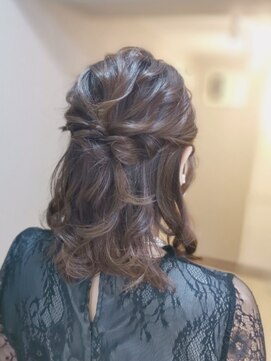 ヘアセットサロン ミント(Hair set salon MINT) ルーズハーフアップ
