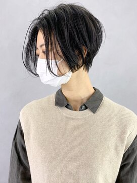 アイティーバイアルバム 藤沢店(IT by ALBUM) ハンサムショート_くびれヘアビタミンカラー_ba330441