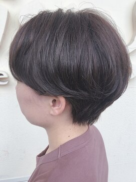 ビセナカオ(Visees de NAKAO) ハンサムショート×ラベンダーグレージュ