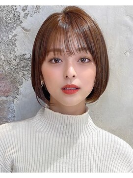 アフロート ルヴア(AFLOAT RUVUA) 新宿 20代30代40代  大人かわいいショートボブ