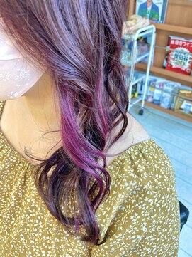 アローラ 三軒茶屋(Allora) インナーパープル×ロング