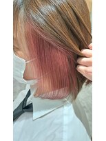 レナトゥス ヘアー オブ ネイル(Renatus Hair of Nail) イヤリングカラー ピンク