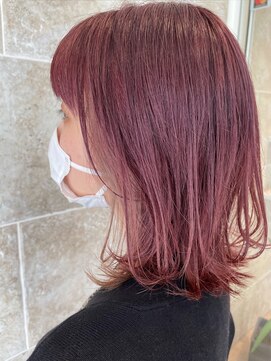 グリッター(GRITTERs) ピンク×ベージュ