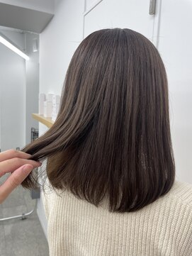 エイト 恵比寿店(EIGHT ebisu) 透明感ベージュラベンダーブラウンオリーブグレージュ