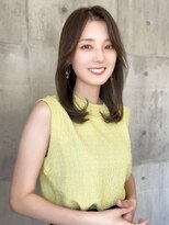 スターズ 川越店(STARS)&nbsp;ミディアムレイヤー　大人可愛いグレージュカラー　川越