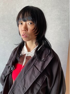 イトシテ 前髪ぱつん×ロングウルフ【本多身和子】