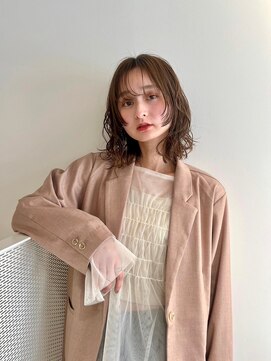 メルト(melt) #顔まわりレイヤー #ゆるふわカール