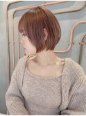 武井俊樹/ベリーショートカット美髪ピンクブラウン髪質改善