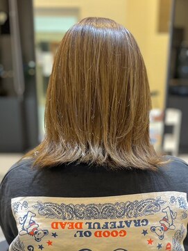 アトリエコア(Atelier Coa) ミルクティーベージュカラーくびれヘアグレージュカラー韓国