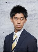 ビジネスショートアップバング〈吉祥寺/男性/メンズ/バーバー〉