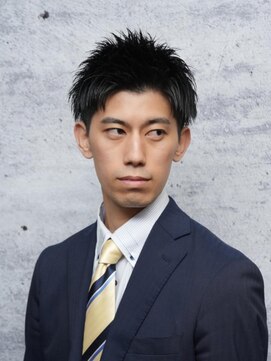 ロバーツヘアー 吉祥寺店 ビジネスショートアップバング〈吉祥寺/男性/メンズ/バーバー〉