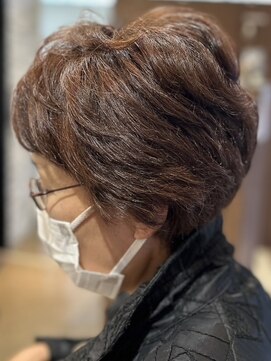 ヘアークリアー 春日部 大人可愛いショートブロースタイル/ボリュームup/30代40代50代