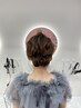 【早朝ヘアセット】（9～10時）ベーシックプラン 4500円　