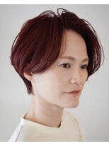 トランク 金剛店(tranq) ハンサムショートピンクカラー