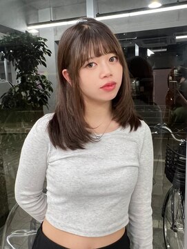 アロ 大阪梅田(alo) 【藤田真由】顔周りレイヤーカット