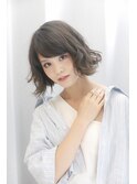 黒髪/ボブルフ/ネビージュ/小顔/ワンレン/高円寺/髪質改善/前髪