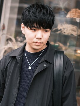 デフ(def) メンズ 黒髪ナチュラルマッシュ