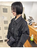 コス(kos)&nbsp;kos二子玉川/切りっぱなしボブ/エアリーロング /ピンクブラウン