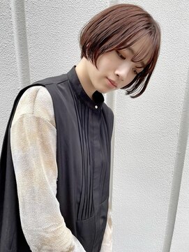 ソト 銀座(soto.) ハイライトカラー/くびれヘア/レイヤーパーマ/ミニボブ[銀座]