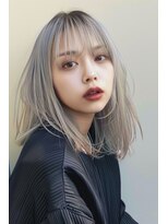 ラナ 新宿(lana)&nbsp;ミディアム/ハイトーン/ブリーチ/レイヤー/【lana hair新宿】