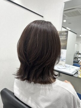 セカンド(Second) Second   ×　外ハネスタイル