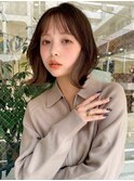 ハイライトバレイヤージュダブルカラーショートカット