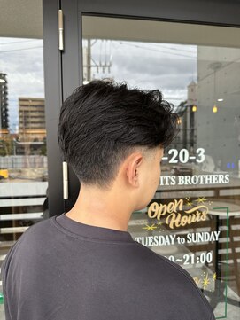ザスーツブラザーズ(THE SUITS BROTHERS) MEN'SHAIRウルフカルマパーマメンズショートイージーパーマ