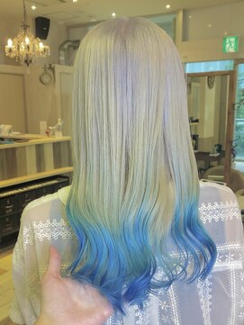 ゴリラビスケッツ(GORILLA BISCUITS) グラデーションカラー/ケアブリーチ/ダブルカラー