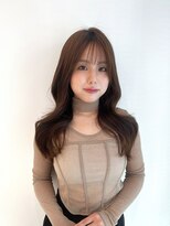 オーロ Costa西宮北口(ORO) ブリーチ無し透明感カラー/レイヤーカット