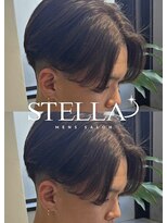 ステラ(STELLA)&nbsp;ニュアンスパーマ/メンズカット/メンズサロン/眉毛カット/メンズ