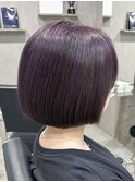 ROUIS 津田沼 ディープラベンダー/アンブレラカラー/大人ボブ