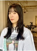 艶々ニュアンスロングヘア