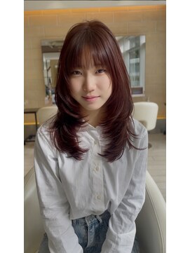 エアー 銀座(air) ★岡田有加★似合わせ★銀座★ふんわりひし形レイヤー