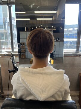 タメ(tame-) サーフカール/フェザーパーマ/ブルーブラック【都賀/メンズ】