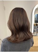 大人かわいい20代30代40代小顔ショコラベージュ　Zina本八幡