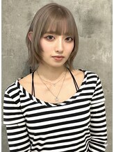 ラック 本厚木店(LUCK)&nbsp;ボブレイヤー×ハイトーンベージュ